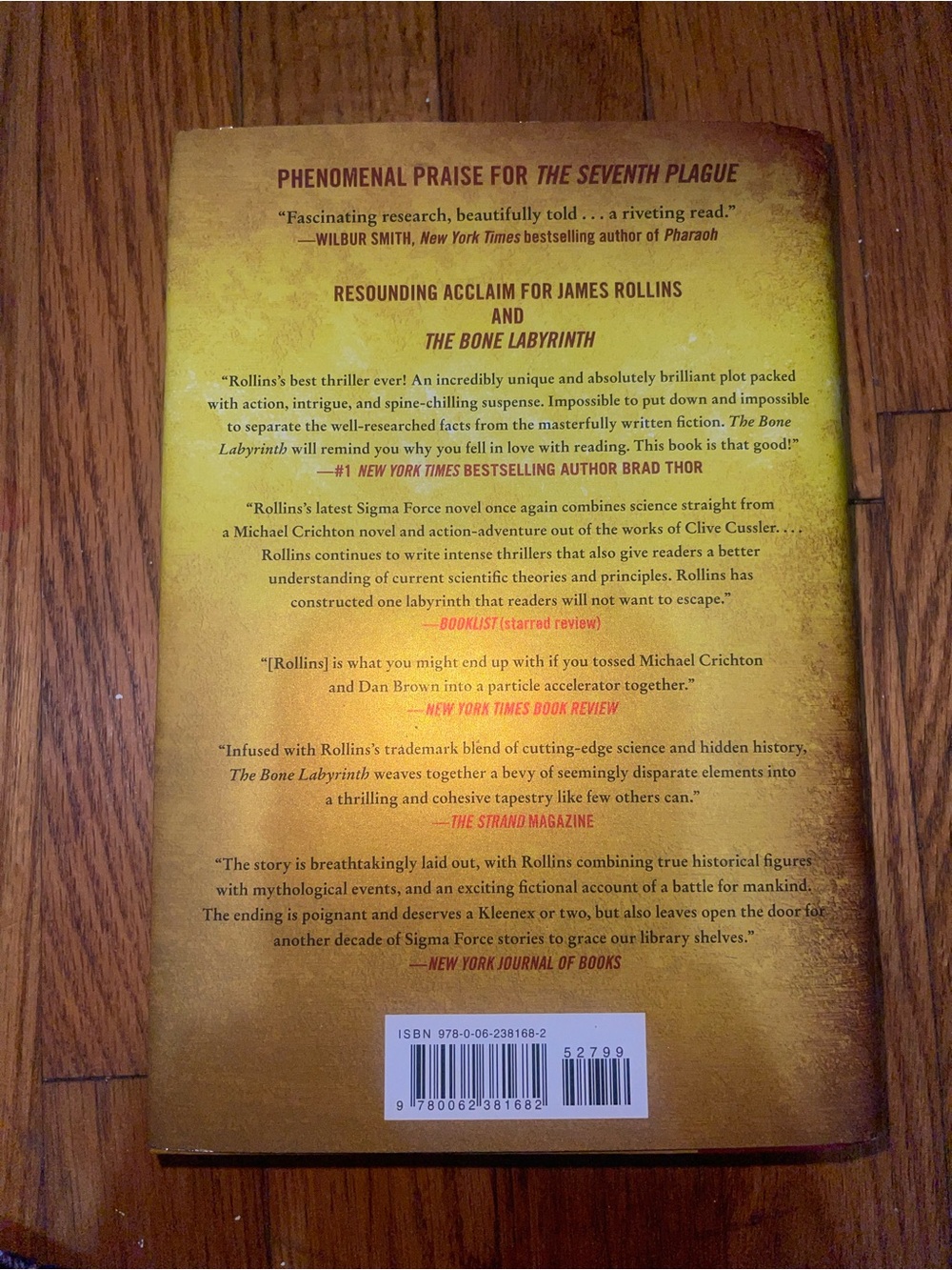 James Rollins The Seventh Plague - Picture 2 of 2